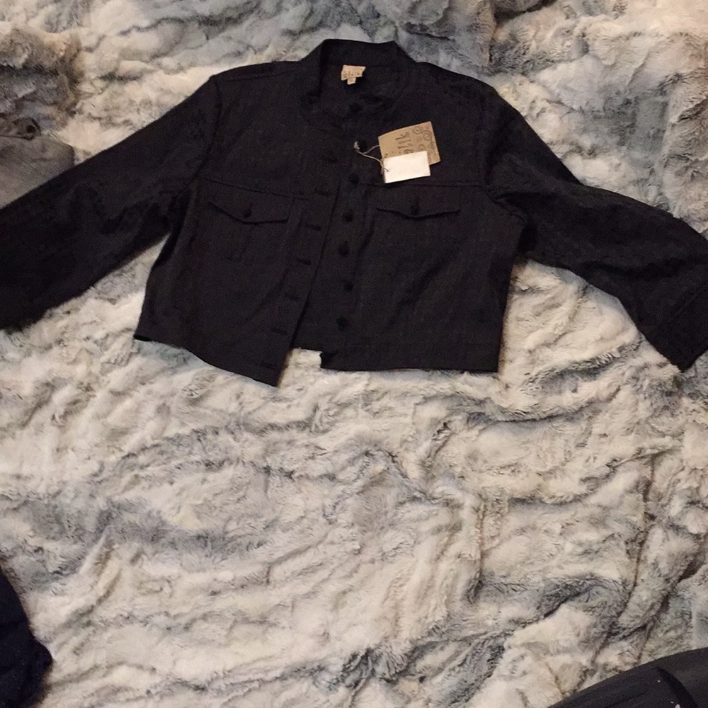 A crop top like jacket